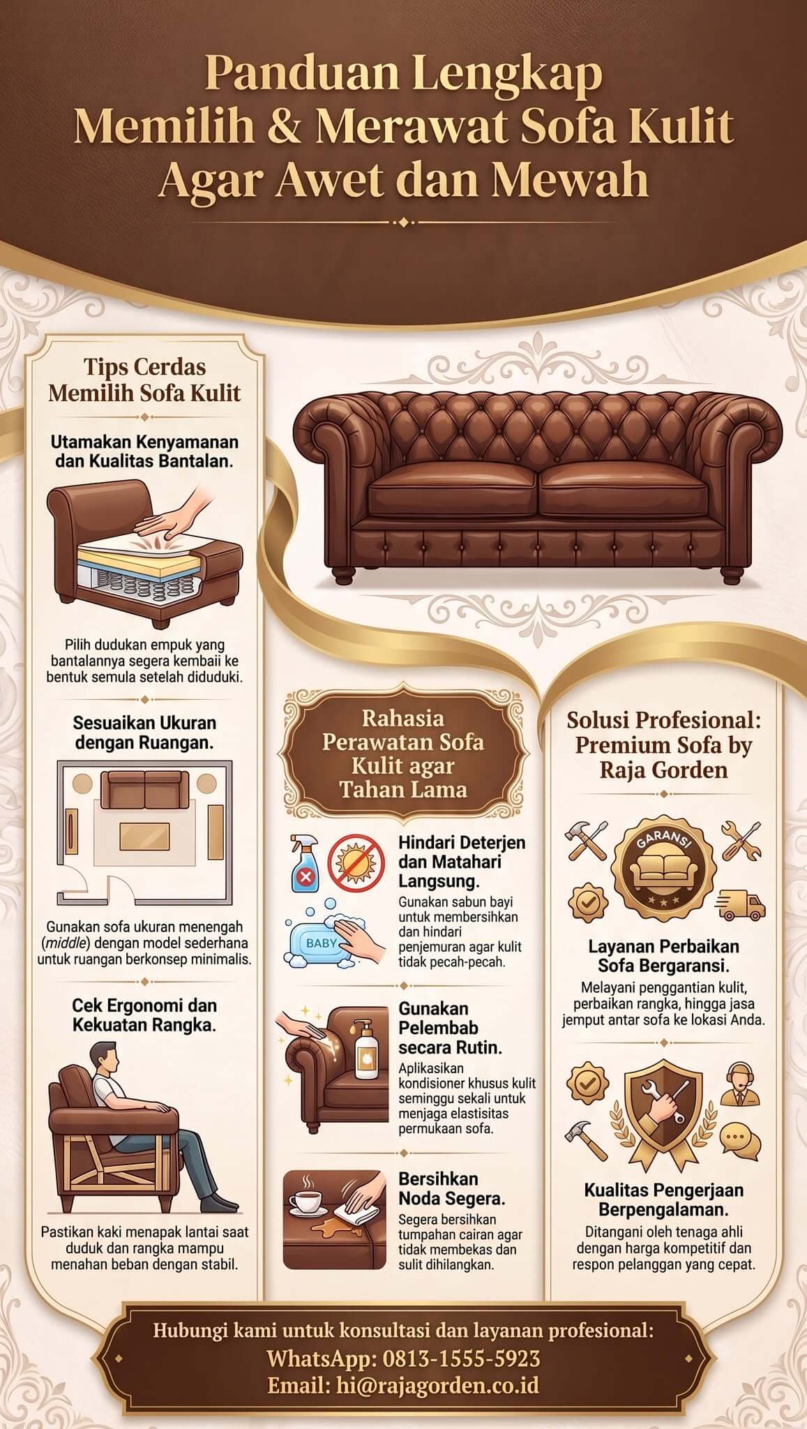 Service Sofa Kulit Asli Service Sofa Kulit Asli
